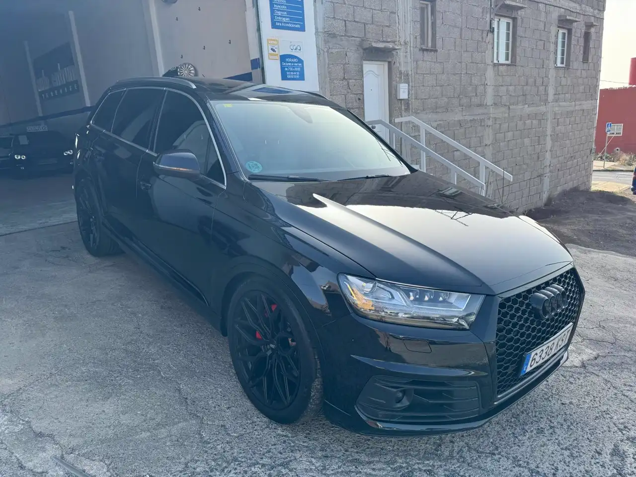 Audi Q7 Quattro 3.0 TDI 2019 negro de ocasión en AutoZentrum Tenerife