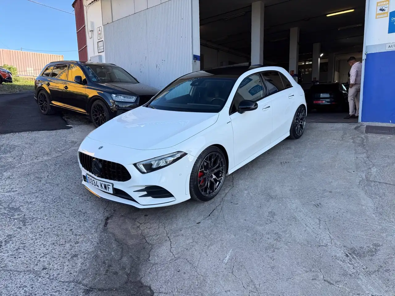 Mercedes-Benz Clase A 2.0 150 CV 2019 blanco de ocasión en AutoZentrum Tenerife