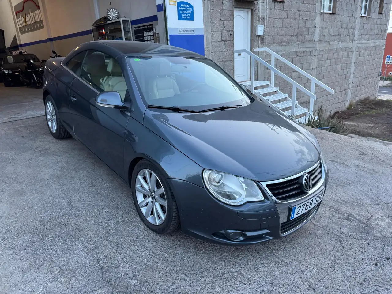 Volkswagen Eos 2.0 TSI 2008 gris de ocasión en AutoZentrum Tenerife